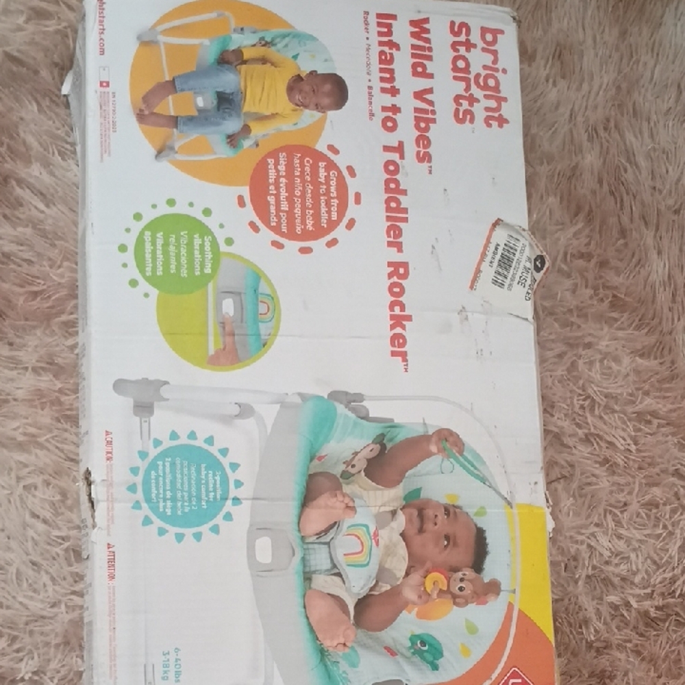 Bright Starts Infant-to-Toddler Rocker - Multicolor